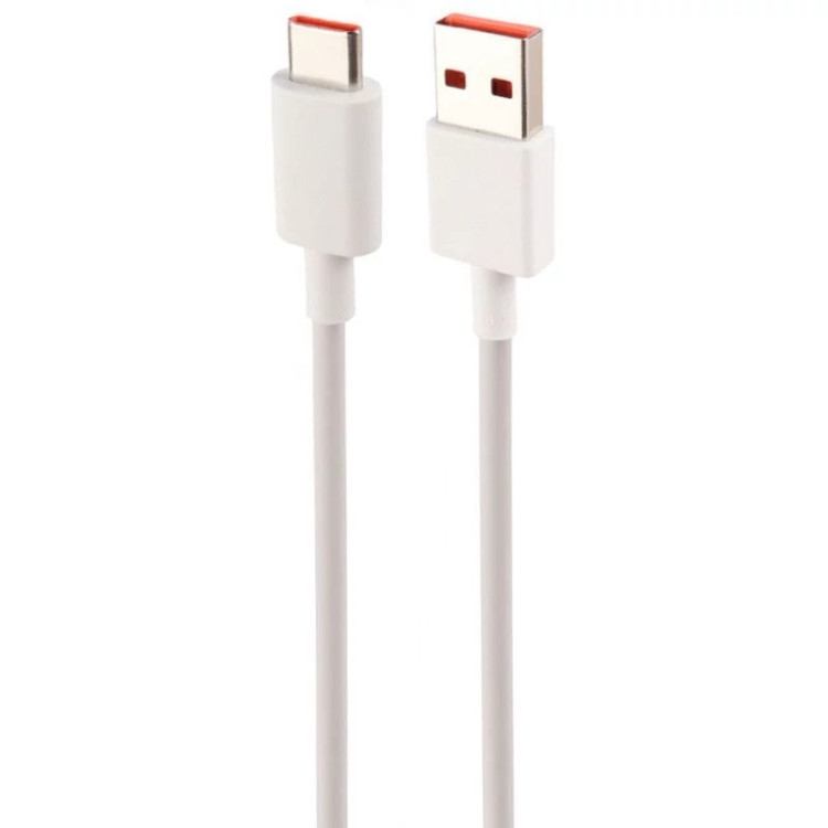 کابل اصلی شارژ 6 آمپر 120/67/33/22.5/10 وات اورجینال فست توربو شیائومی ثانیه شمار USB به USB-C اصلی