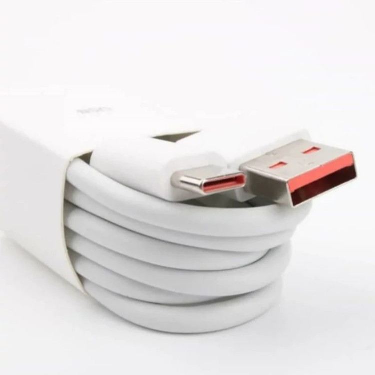 کابل اصلی شارژ 6 آمپر 120/67/33/22.5/10 وات اورجینال فست توربو شیائومی ثانیه شمار USB به USB-C اصلی