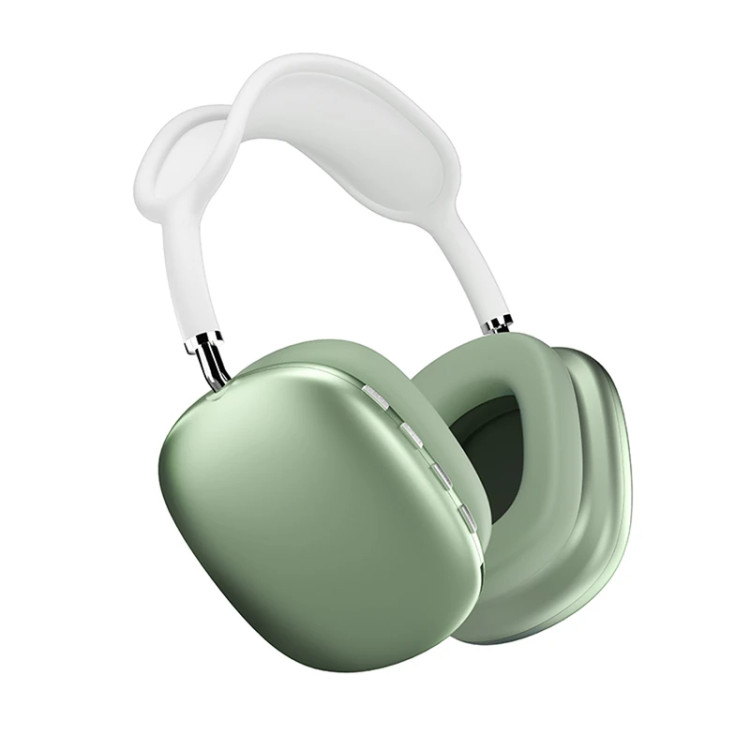 هدفون بلوتوثی مدل Airpods Max P9 بدون نویز کنسلینگ، درگاه شارژ USB Type-C، دارای میکروفون با کیفیت 105 دسیبل، مقاوم در برابر رطوبت و عرق