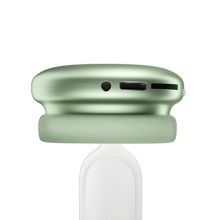 هدفون بلوتوثی مدل Airpods Max P9 بدون نویز کنسلینگ، درگاه شارژ USB Type-C، دارای میکروفون با کیفیت 105 دسیبل، مقاوم در برابر رطوبت و عرق