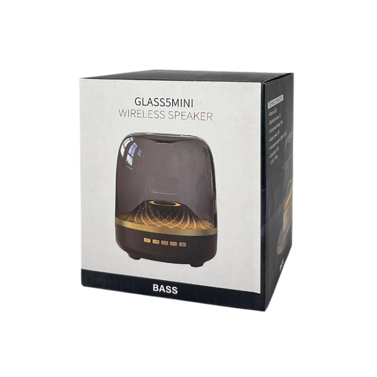 اسپیکر بلوتوثی قابل حمل مدل GLASS 5 MINI