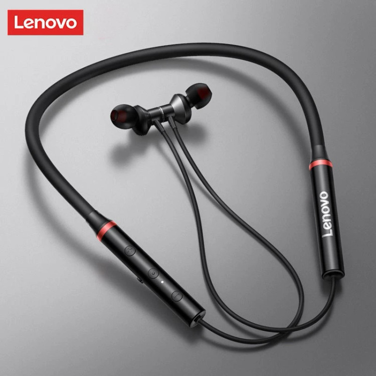 هدست بلوتوثی لنوو مدل HAM HE05x Magnetic