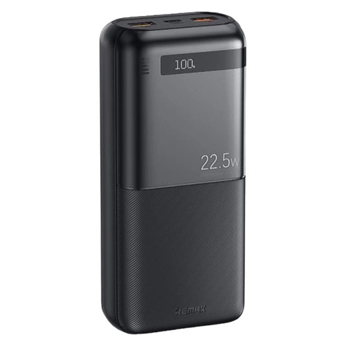 پاوربانک 22.5 وات ریمکس ظرفیت 20000 میلی آمپر ساعت