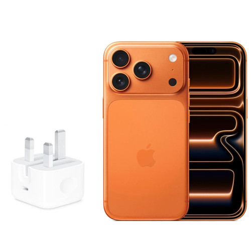 شارژر اصل آیفون 17 پرو مکس فست شارژر آیفون _ 35 وات توان خروجی _ تک پورت PD