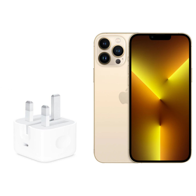 شارژر دیواری اپل آیفون 13 پرو توان 20 وات با خروجی USB-C، جریان 3 آمپر، بدنه مقاوم پلاستیک ABS