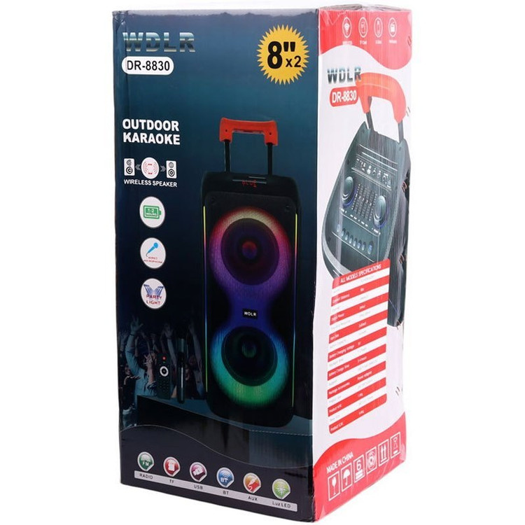 اسپیکر چمدانی WDLR DR-8830