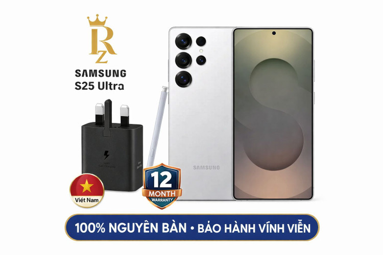 شارژر ۴۵ وات سامسونگ S25 Ultra پک اصلی ویتنام با ضمانت کینگ رز